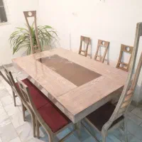 فروش میز نهار خوری ۸ نفره