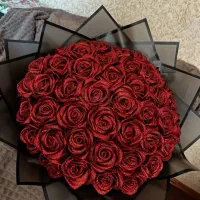 گل ربانی چهل شاخه شاین دار