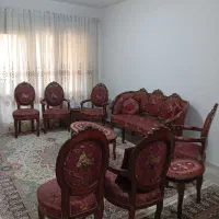 سرویس مبل و میز ناهارخوری هشت نفره