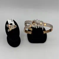 ست دستبند انگشتر طلا ۵