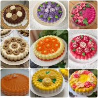 انواع دسر ، ژله ، چیز کیک