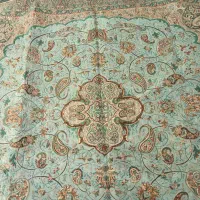 رومیزی ترمه با آستر