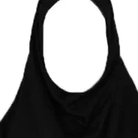 مقنعه نخی مشکی