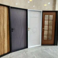 درب چوبی.اتاق.