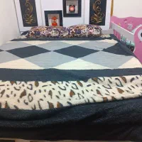 تخت خواب ام دی اف شیک دونفره. قیمت مناسب