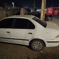 سمند  سفید بدون رنگ..مدل ق م تماس