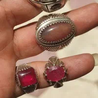 انگشترنقره  وجواهرات
