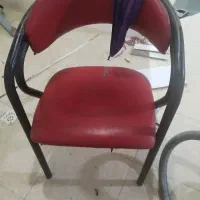 ۲عدد  صندلی فلزی