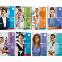 کتاب آلمانی منشن ایم بقوف Menschen Im Beruf Pflege