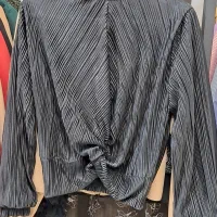 شومیز گره ای جنس ساتن