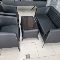 مبل 5 نفره با جلو مبلی نو و تمیز اندیشه