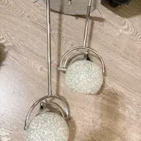 لوستر استیل و شیشه اتاق و آشپزخانه