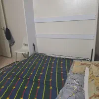 تخت تاشو دو نفره با آینه کنسول