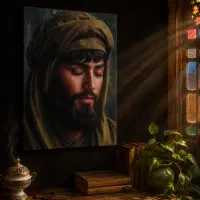 تابلو‌‌مخمل‌ مذهبی تمثال