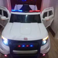ماشین شارژی پلیس شاستی بلند دارای آژیر پلیس درحدنو