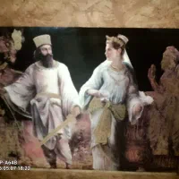 تابلو نقاشی باقاب
