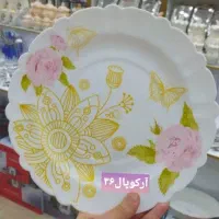 آرکوپال۳۶نفره فرطلایی نو اجاق گاز تایمر فلش خور نو