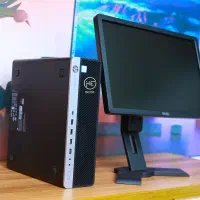 مجموعه گیمینگ HP/رم8/SSD128/مانیتور21/ طراحی