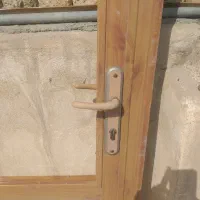 درب آلومنیوم طرح چوب