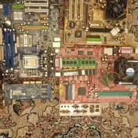 سه عدد مادربورد سی پی یو