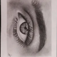 طراحی چهره.سیاه قلم