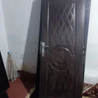 درب چوبی سرویسی