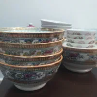 چینی کلکسیونی ویترین جهیزیه قدیمی