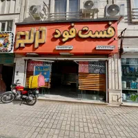 تابلو کامپوزیت ۴ طرف پوشیده مناسب فست فود