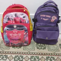 کیف کوله ای مدرسه دوعدد