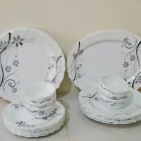 سرویس 25پارچه ارکوپال طرح دایره مدل سزار  نونو