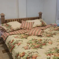 تخت دونفره تمام چوب عرض۱۶۰