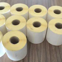 لیبل pvc  به همراه ریبون وکس ریزن