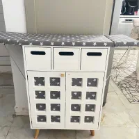 میز اتو چوبی کمددار