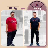 کاهش وزن اصولی ۵ کیلو در ماه