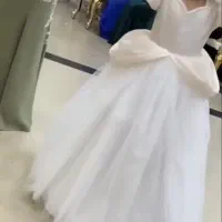 لباس سیندرلایی عروس بچگانه