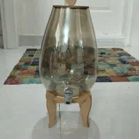 کلمن شیشه ای آب و شربت