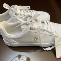 کتونی/کتانی تامی سفید tommy hilfiger اورجینال