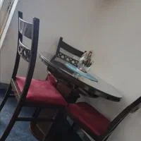 میز ناهار خوری سه نفر شیک جم جور و یدونه سرخ کن