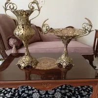 ست گلدان و میوه خوری قدیمی