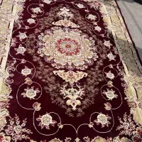 سمساری بزرگ عدالت دوعدد  فرش زرشکی شش متری