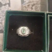 انگشتر زمرد شفاف
