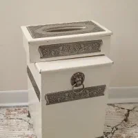 جادستمالی و سطل جنس چوب سالم