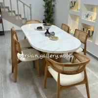 ژینوس میز ناهار خوری /Dining Set X6