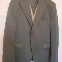 کت و شلوار سبز تیره سایز 50