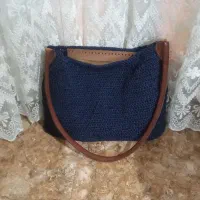 مازندران/عباساباد/تولید کیف مکرومه و رافیا