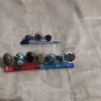 انگشترهای قدیمی همه نقره