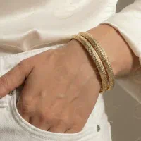 النگو طلا کد ۳۹ سفید