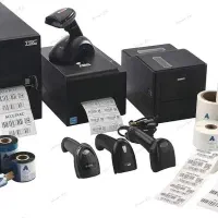 تکی/عمده لیبل پرینترفیشزن بارکدخوان صندوق فروشگاهی