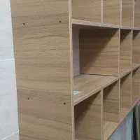 قفسه دکوری MDF قهوه‌ای