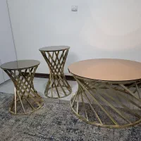 میز جلو مبلی همراه عسلی